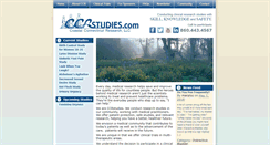 Desktop Screenshot of ccrstudies.com